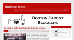 Desktop Screenshot of bostonparentbloggers.com